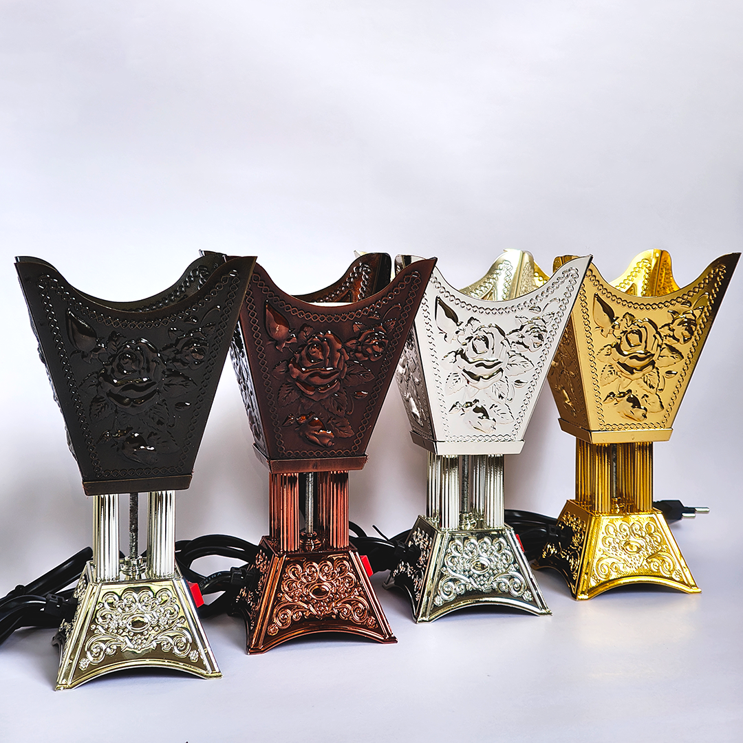 Electric Metal Design Bakhoor Burner