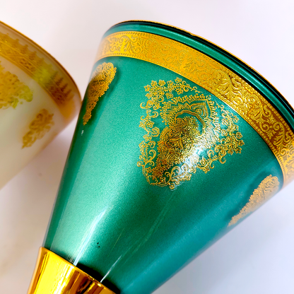 Glass Vase Charcoal Incense Burner